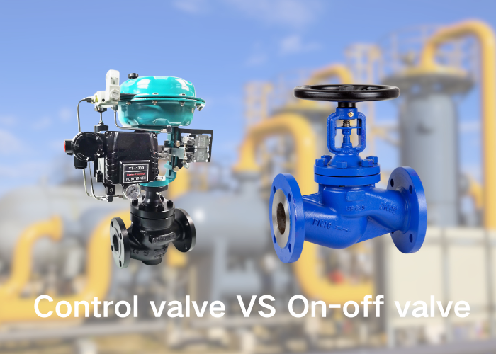 Control valve and On-off valve1