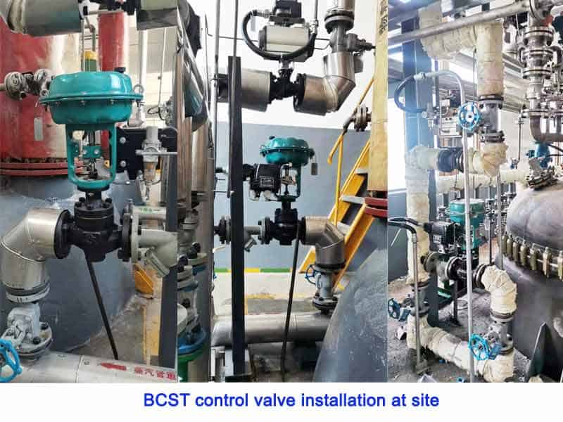 Bcst Control Valve Installation