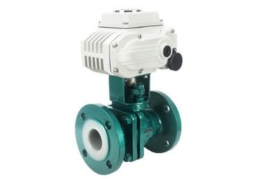 Electric PTFE lined Ball Valve
