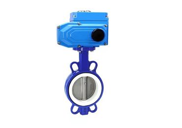 Electric actuator butterfly valve-valve automation