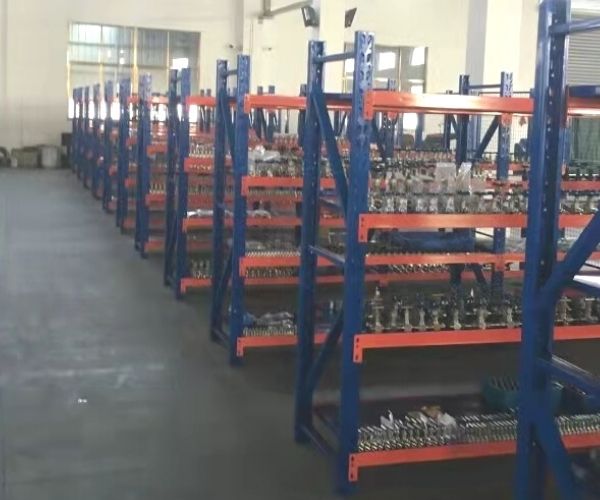 Instrumentation valve material warehouse