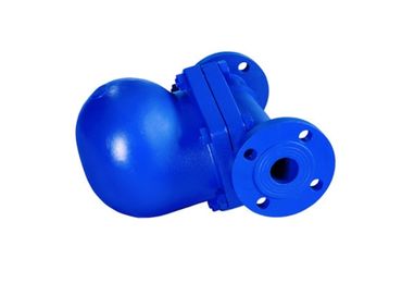 Flange end ball float steam trap