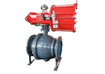 Oil and gas Trunnion mounted ball valve