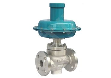 Self regulated micro pressure control valve