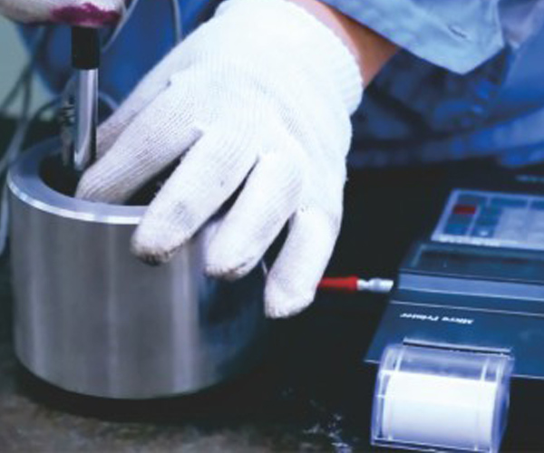 water treatment valve-spart part test