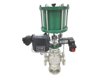 Pneumatic Piston level control valve