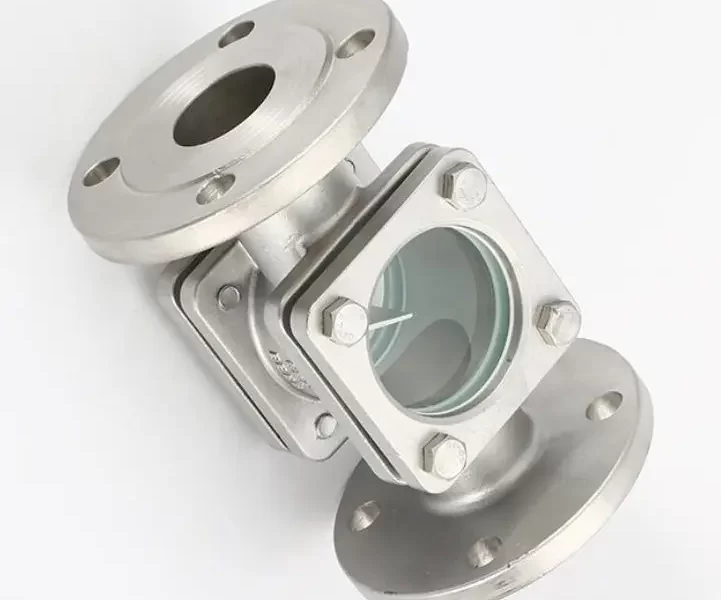 What is sight glass valve