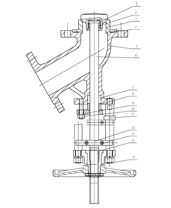 figure 3 upward design discharge valve