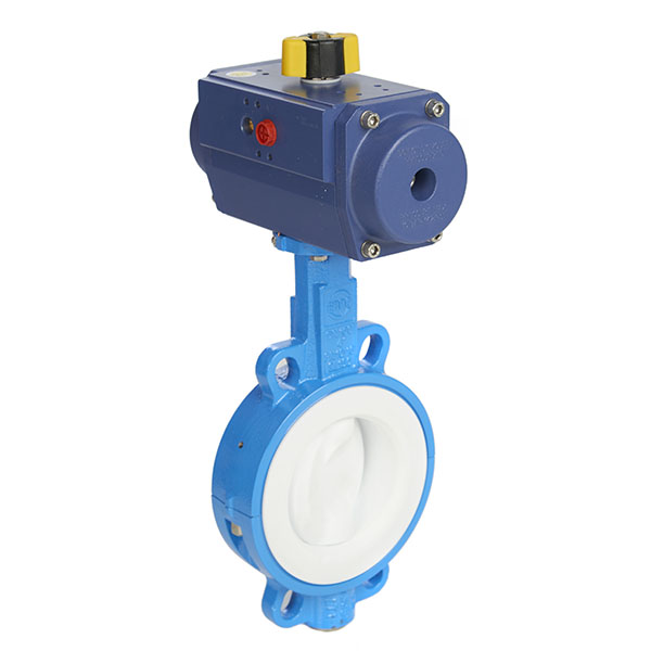 Figure 4 PTFE liner electric butterfly valve