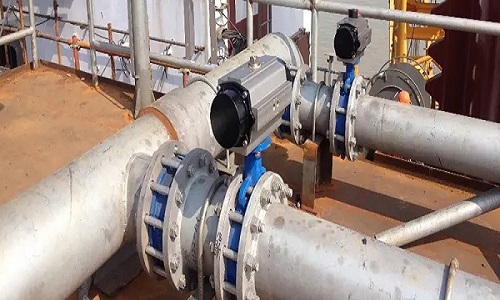 What are the types of pneumatic butterfly valves