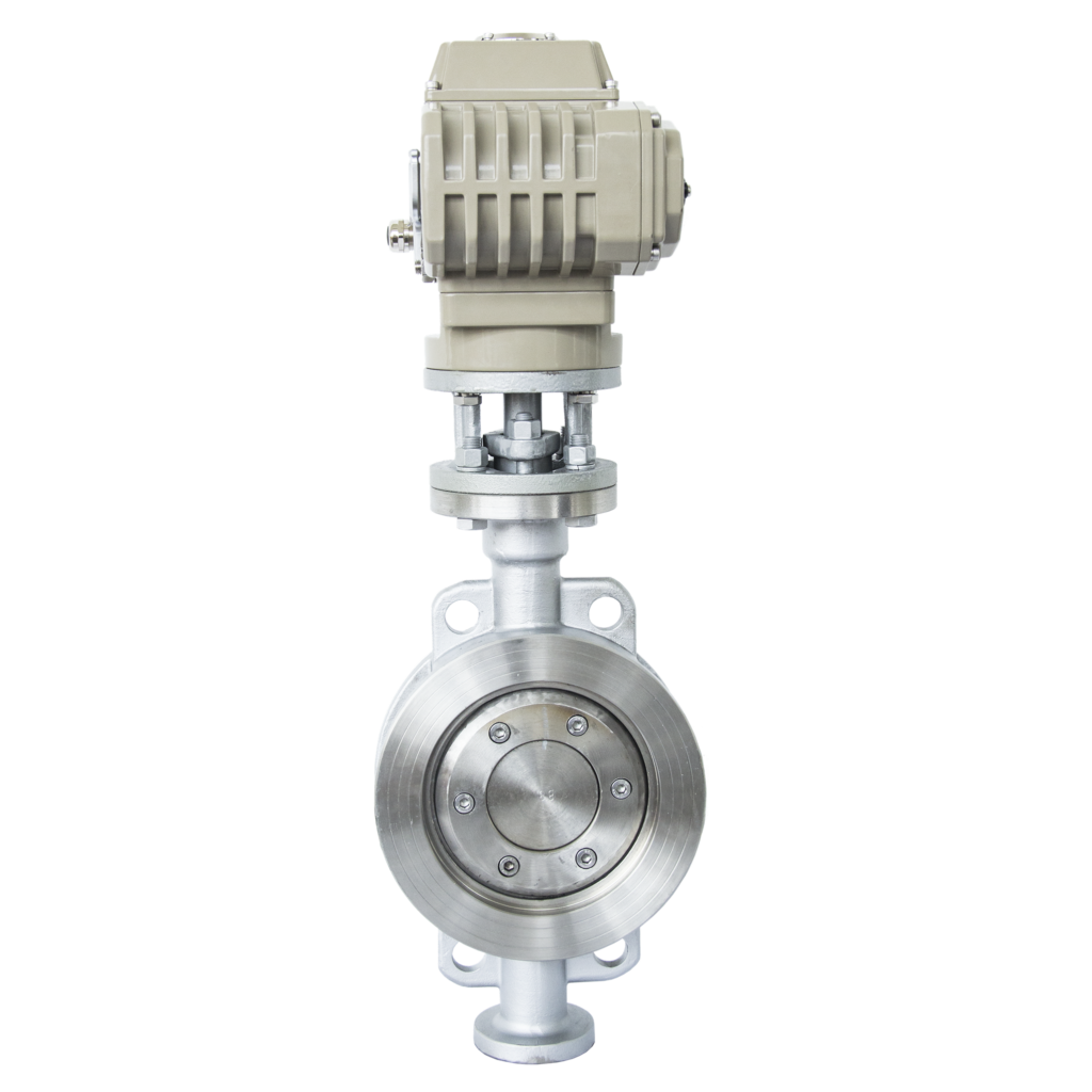 figure 6 high temperature flange electric butterfly valve