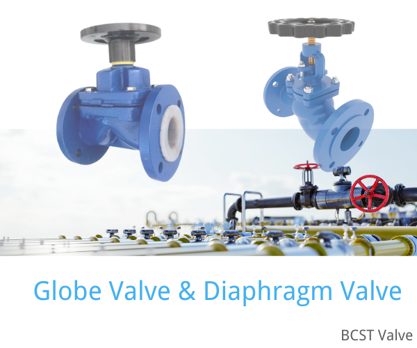 Globe Valve and Diaphragm Valve