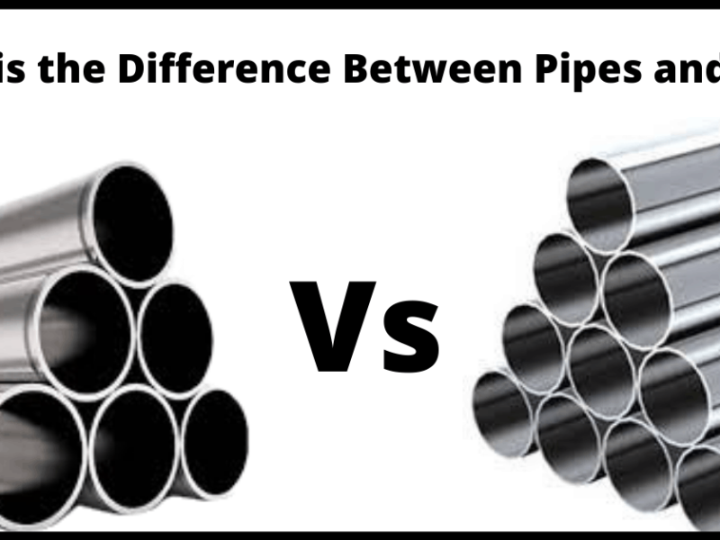 The differences between pipes and tubing
