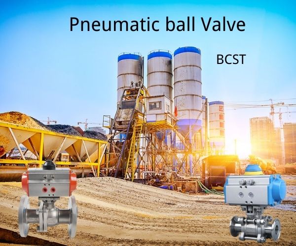 Pneumatic ball valve