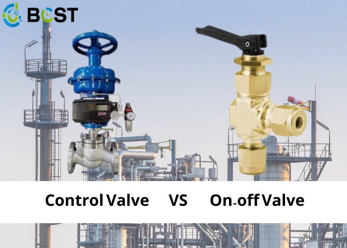The difference between control valves and On-off Valves
