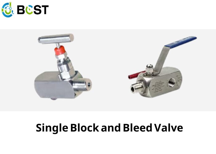 single block and bleed valve