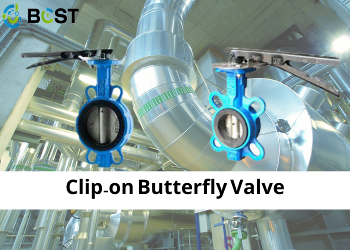 clip-on butterfly valves