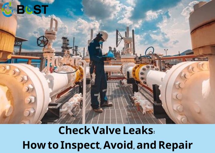 Check Valve Leaks How to Inspect, Avoid, and Repair