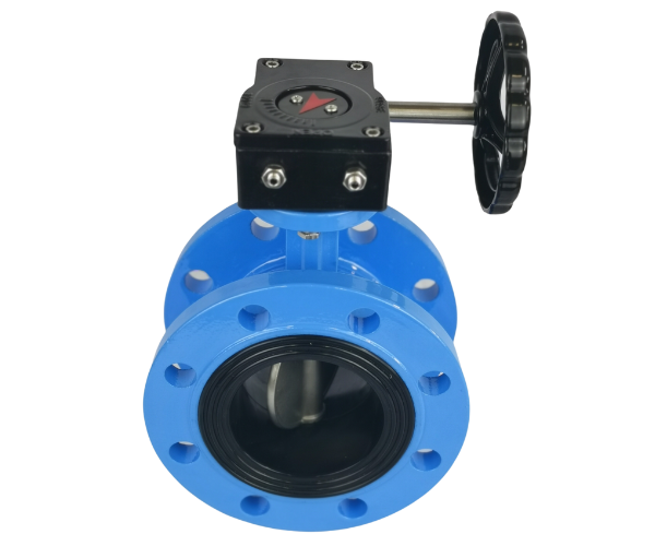 Flange Type Butterfly Valves with Manual Control