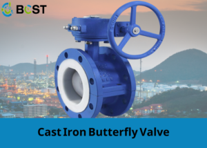 cast iron butterfly valve
