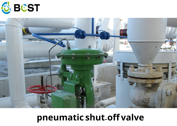 pneumatic shut-off valve